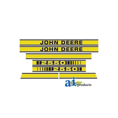 A & I Products Hood Decal 3" x3" x3" A-JD2550